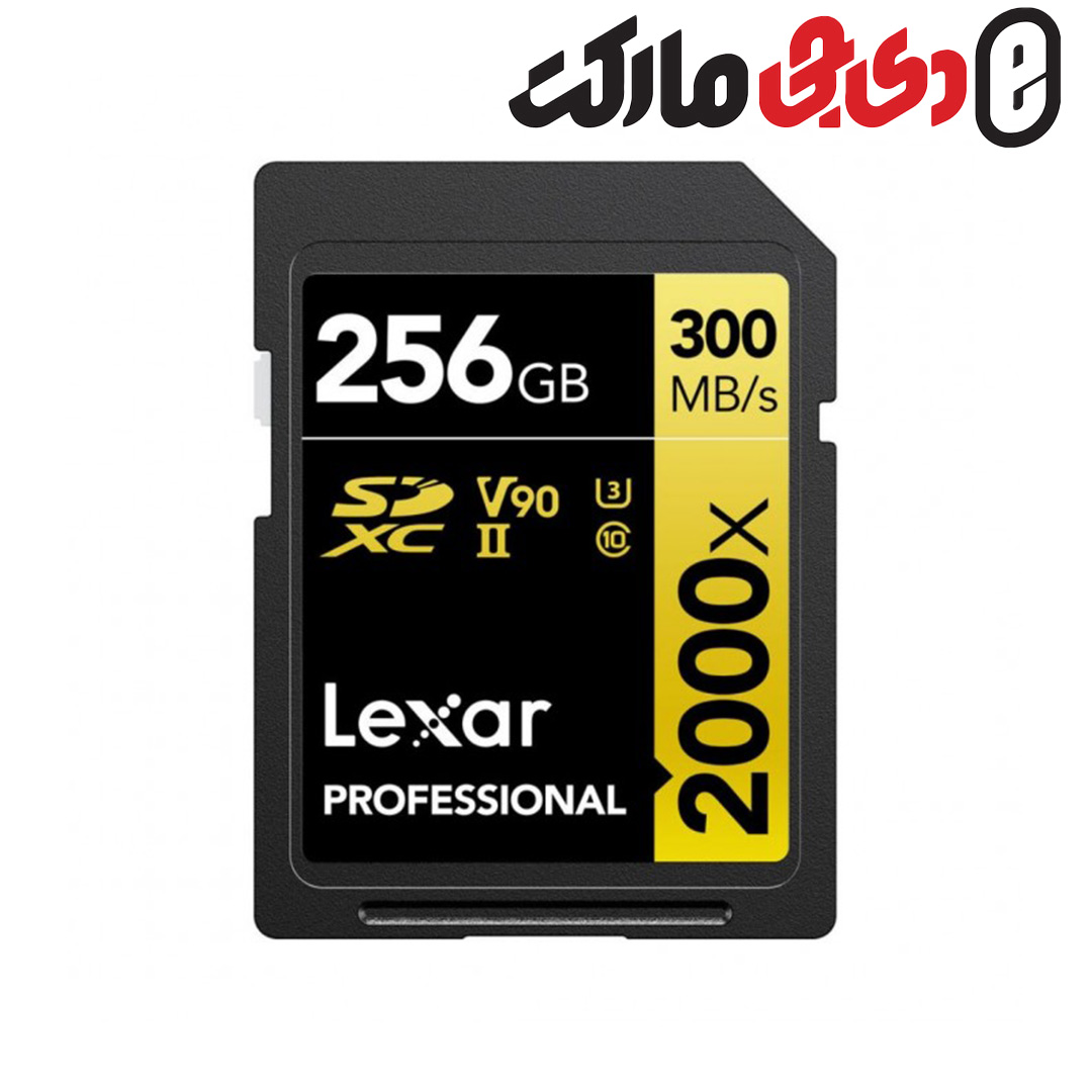 کارت حافظه لکسار Lexar 128GB Professional 2000x UHS-II SDXC