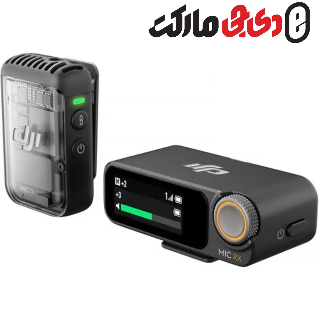 میکروفون بی سیم یقه ای دی جی آی تک کاربر DJI Mic 2 Single