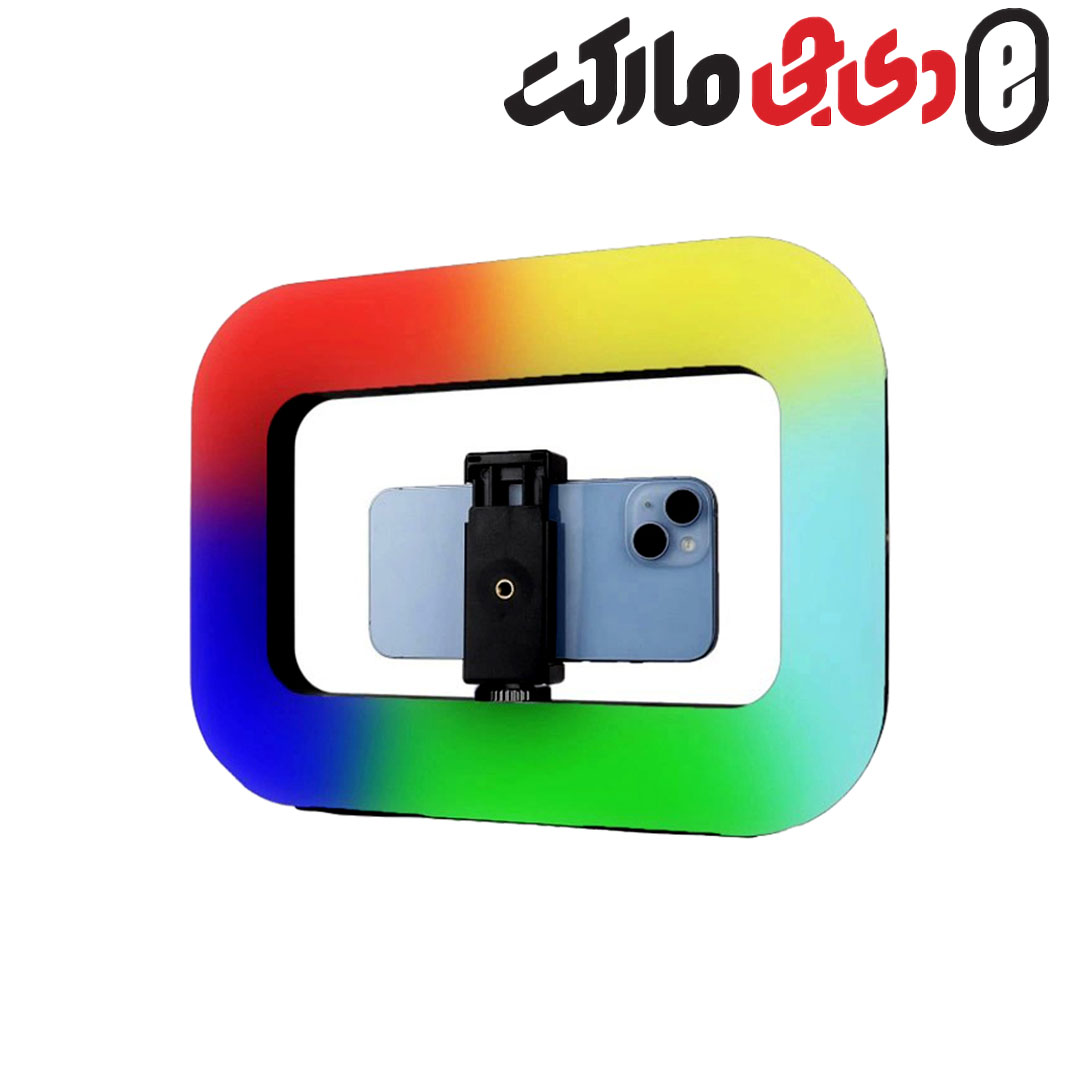 رینگ لایت سلفی موبایل LED LIGHT E-30 RGB