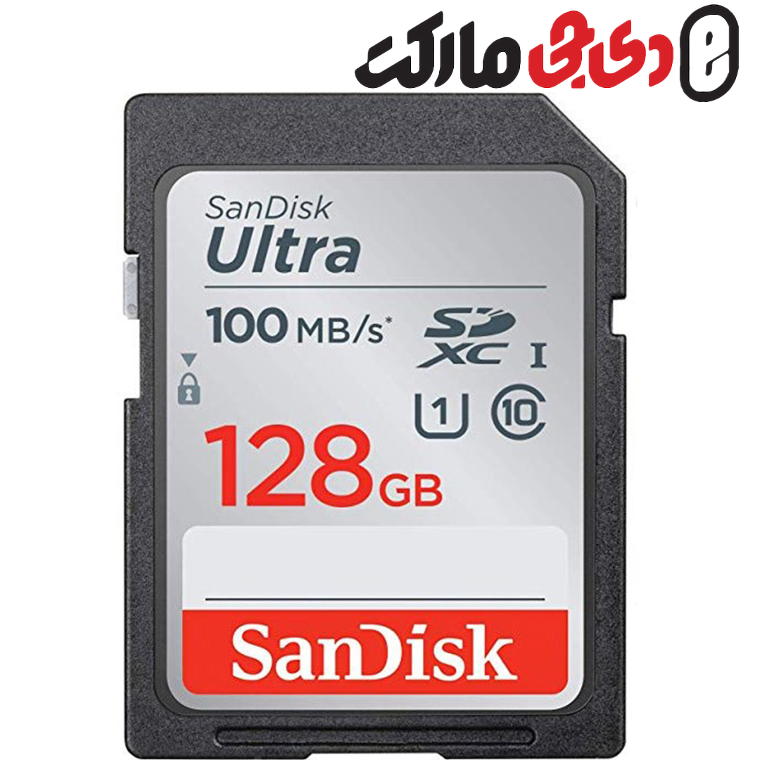 کارت حافظه سندیسک SanDisk 128GB Ultra SDHC UHS-I 100MBs Memory Card