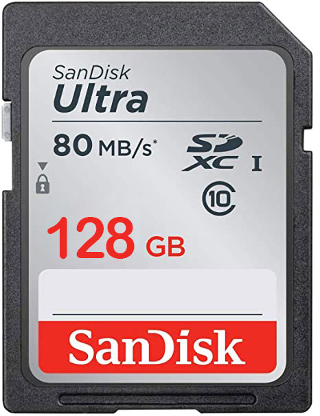 کارت حافظه سن دیسک  Sandisk Ultra  SDHC 128 GB (80mb/s)533X