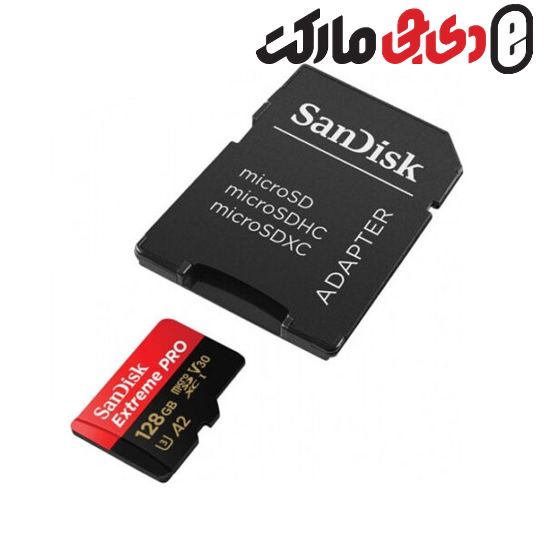 کارت حافظه سنديسک SanDisk 128GB Extreme PRO UHS-I U3 microSDXC Card 200MB/s