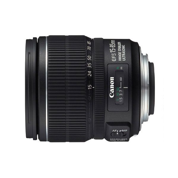 لنز کانن مدل Canon EF-S 15-85mm f/3.5-5.6 IS USM