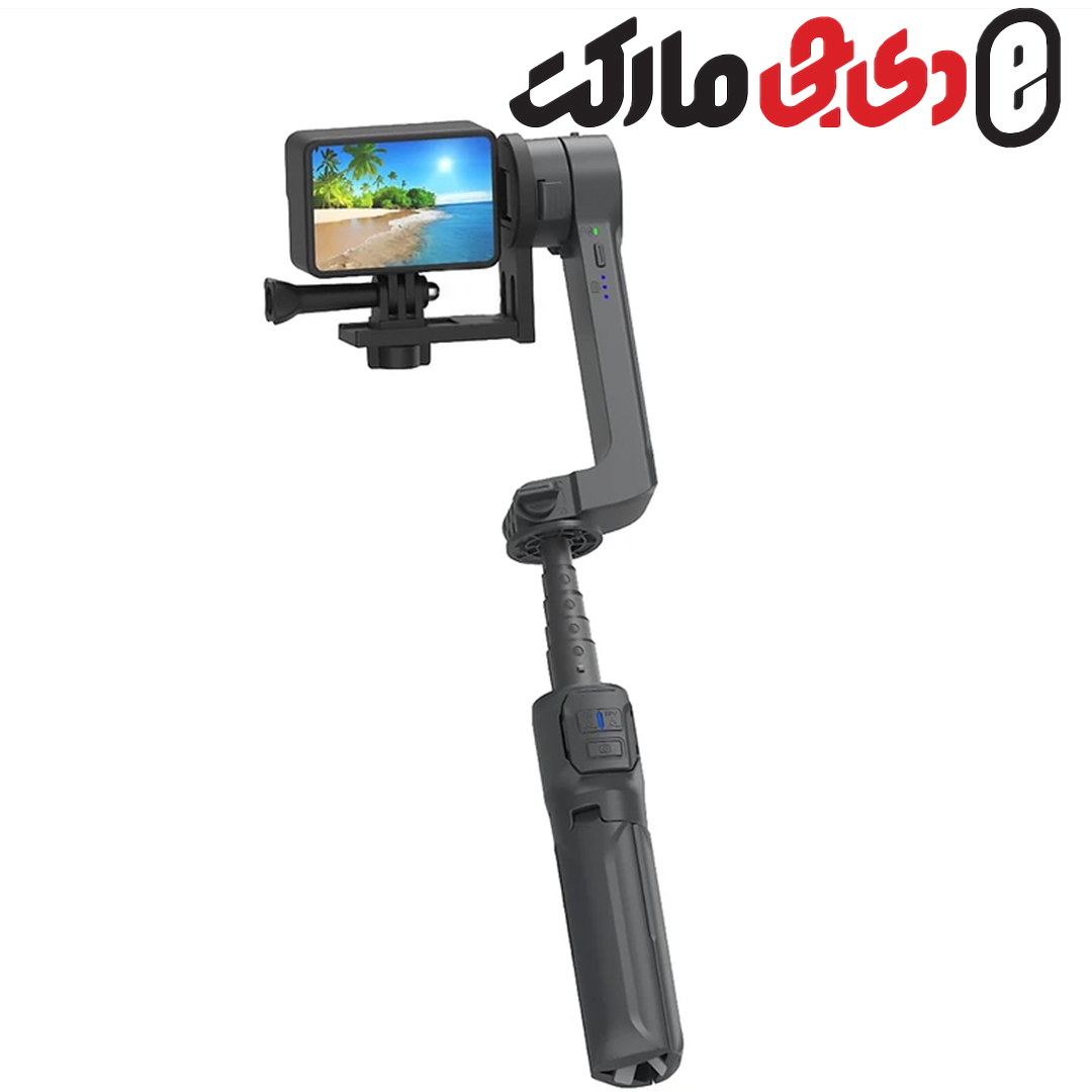 پایه نگهدارنده گوشی موبایل پرودو مدل Porodo 2-Axis Gimbal Stablizer
