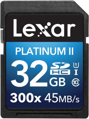 کارت حافظه لکسار  Lexar SDXC 32 GB (45mb/s) 300X