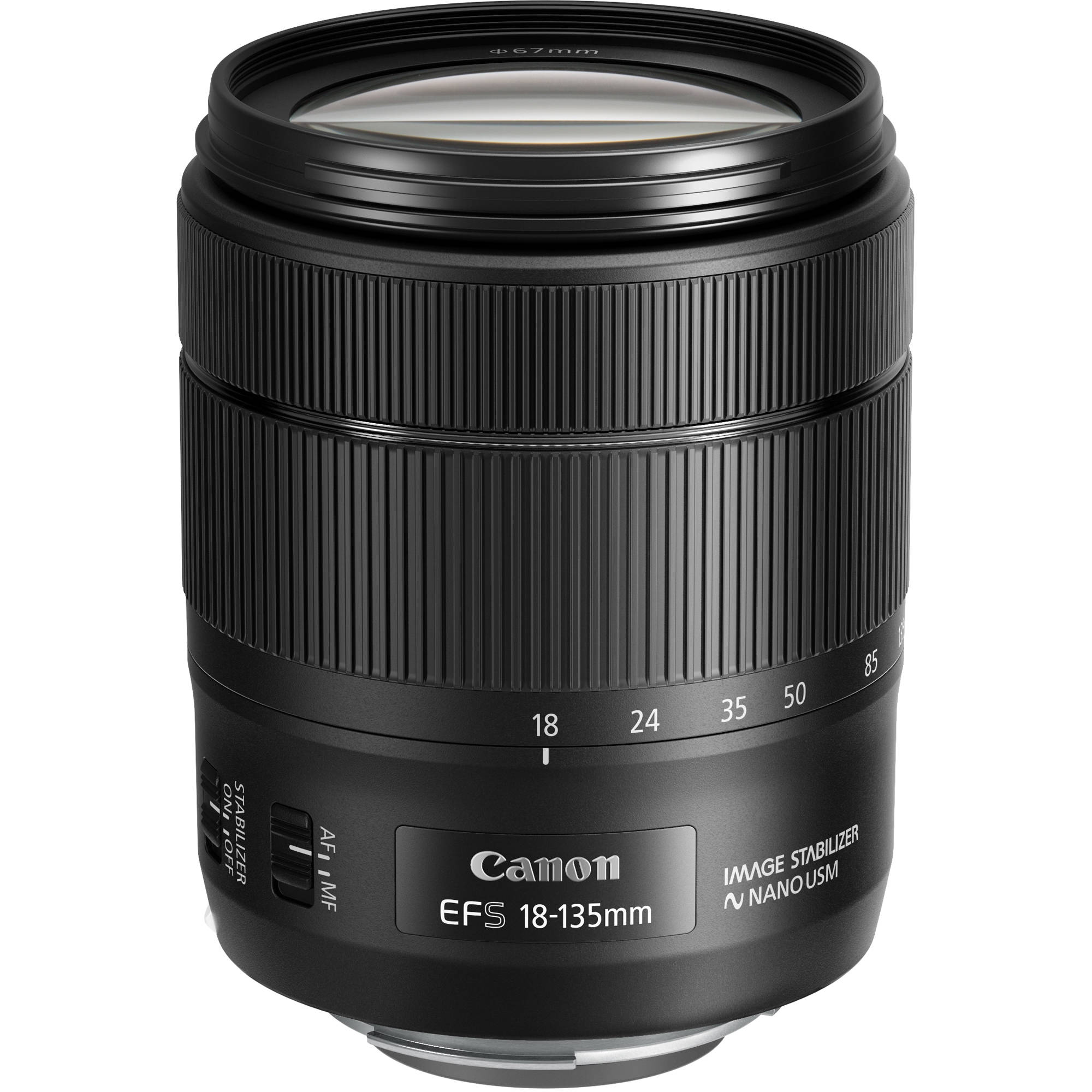 لنز کانن مدل Canon EF-S 18-135mm f/3.5-5.6 IS USM جعبه اصلی