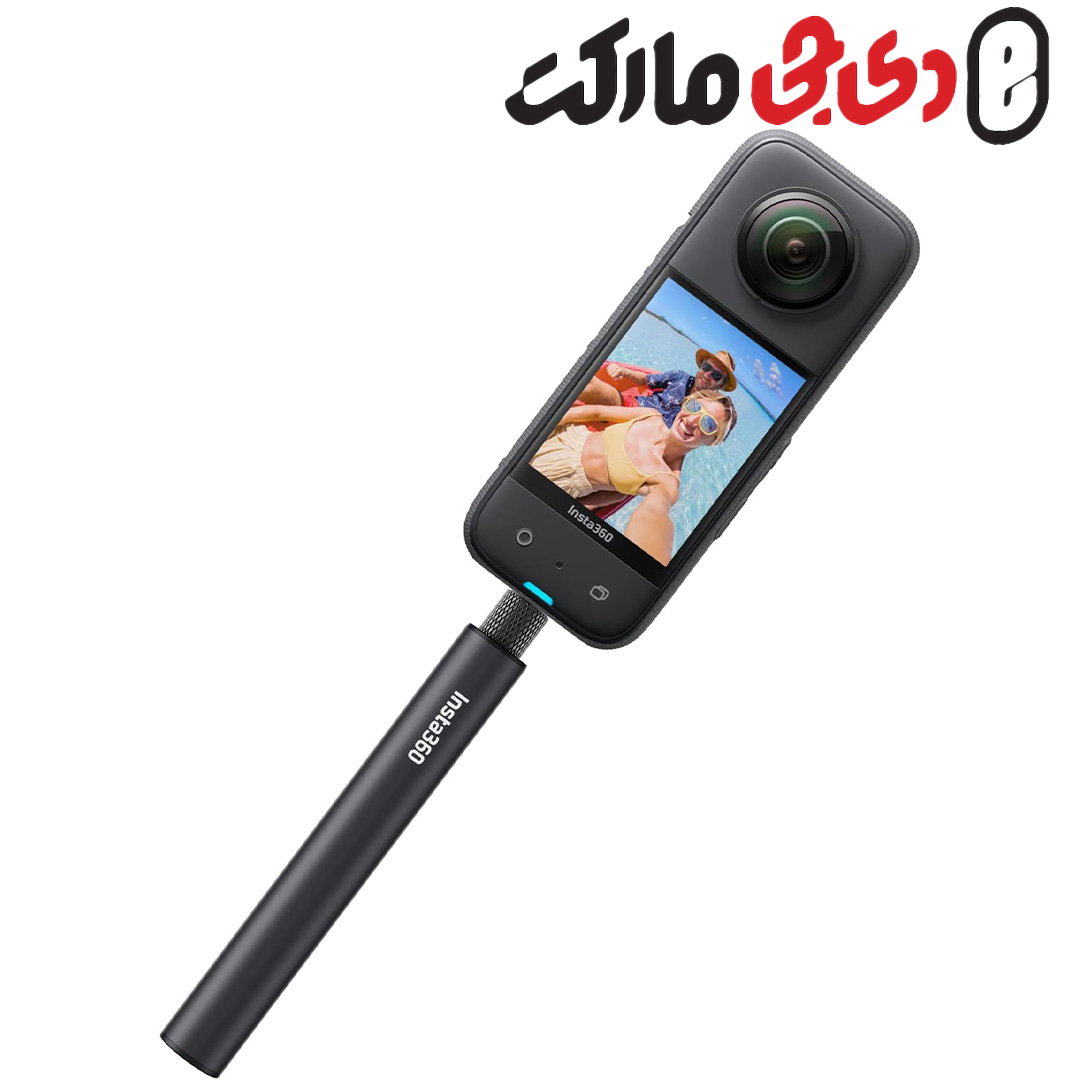 دوربین اینستا 360 INSTA360 X3 360° CAMERA به همراه Insta360 Invisible Selfie Stick – 70cm