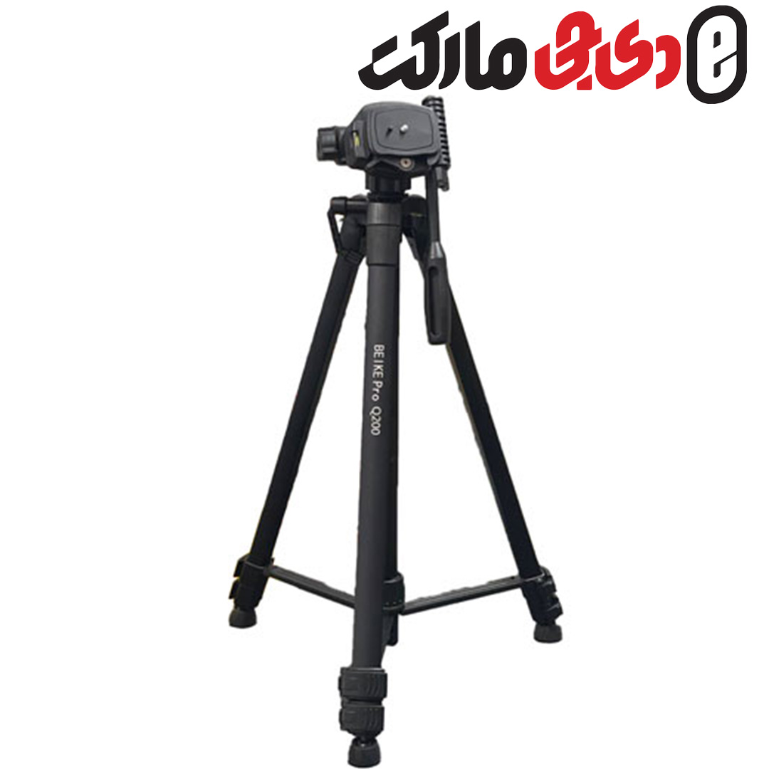 سه پایه بیک پرو Beike Pro Q200T Tripod با قابلیت  Tشدن